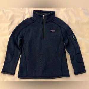 Patagonia XS Kids Better Sweater 1/4 Zip